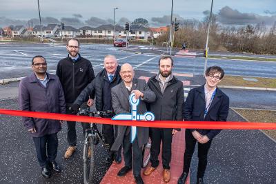 Ayr Road active travel