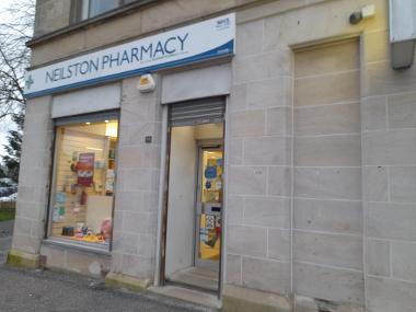 Neilston shop front - pharmacy