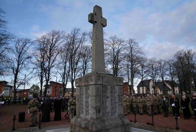 Remembrance service Barrhead 2023