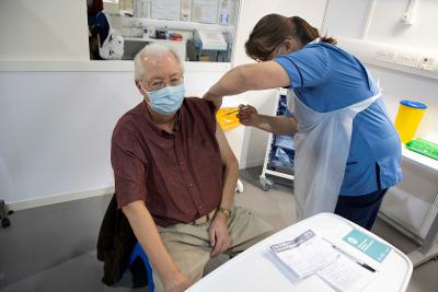 Provost Jim Fletcher Covid 19 vaccine