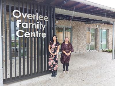 Overlee Family Centre Head Teacher Anne Marie Castro and Depute Head Dyan Spence