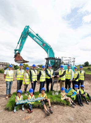 Neilston Primary, St Thomas' Primary and Madras Family Centre sod cutting