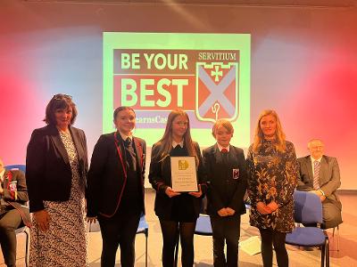 Mearns Castle High mental health award