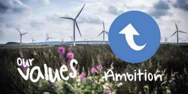 Our values - ambition