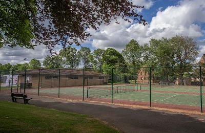 Tennis courts