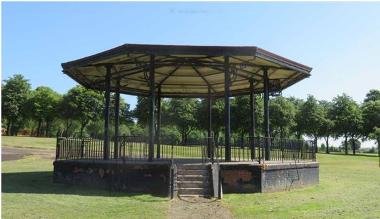 Cowan Park Bandstand - before