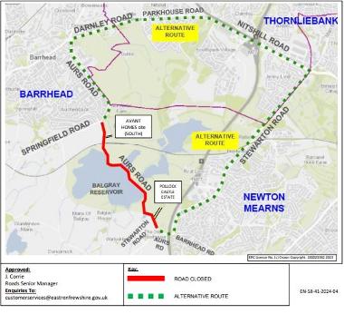 Aurs road diversion 